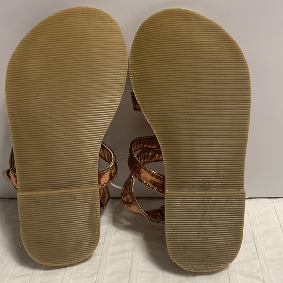 US8 NEW Copper Braided Sandals by Old Navy - Picture 7 of 10